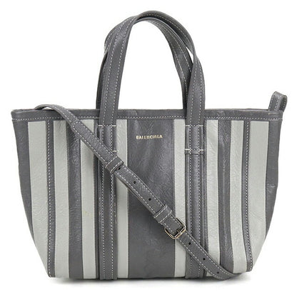 二手 Balenciaga 手提包女士品牌 BALENCIAGA Barbes 2WAY 671404 灰色包 USDBG102473011