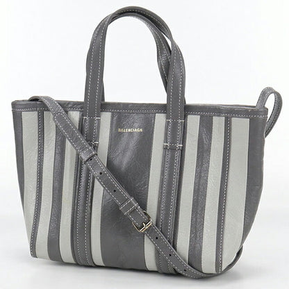 二手 Balenciaga 手提包女士品牌 BALENCIAGA Barbes 2WAY 671404 灰色包 USDBG102473011