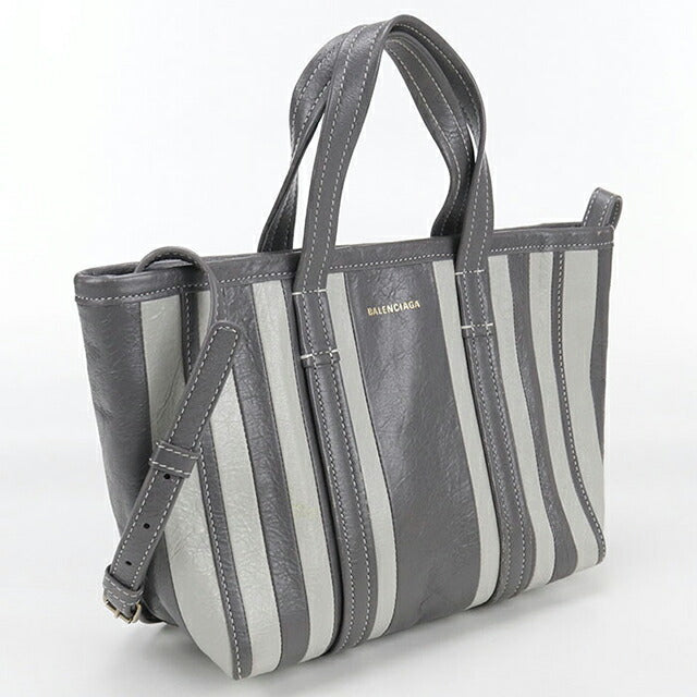 二手 Balenciaga 手提包女士品牌 BALENCIAGA Barbes 2WAY 671404 灰色包 USDBG102473011