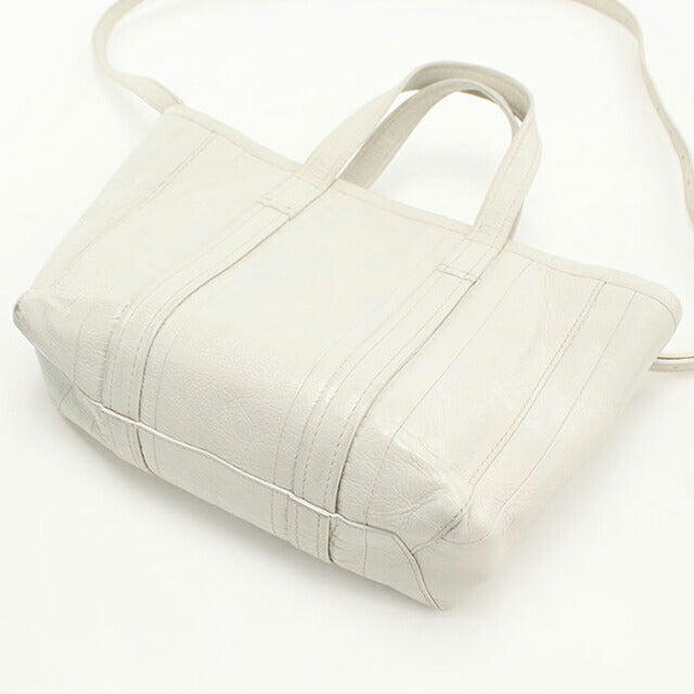 Used Balenciaga tote bag ladies brand BALENCIAGA Barbes 2WAY leather 671404 white USDBG102769011