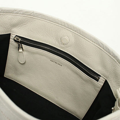 Used Balenciaga tote bag ladies brand BALENCIAGA Barbes 2WAY leather 671404 white USDBG102769011