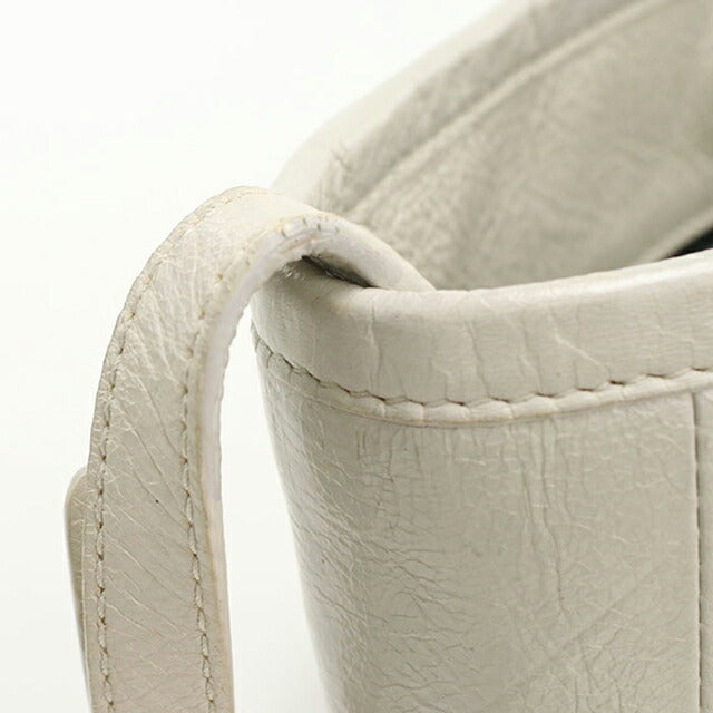 Used Balenciaga tote bag ladies brand BALENCIAGA Barbes 2WAY leather 671404 white USDBG102769011