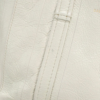 Used Balenciaga tote bag ladies brand BALENCIAGA Barbes 2WAY leather 671404 white USDBG102769011
