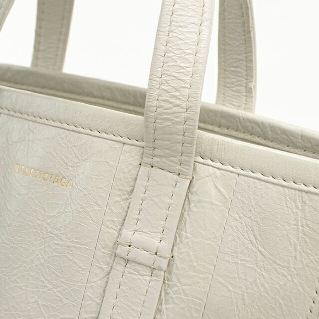 Used Balenciaga tote bag ladies brand BALENCIAGA Barbes 2WAY leather 671404 white USDBG102769011