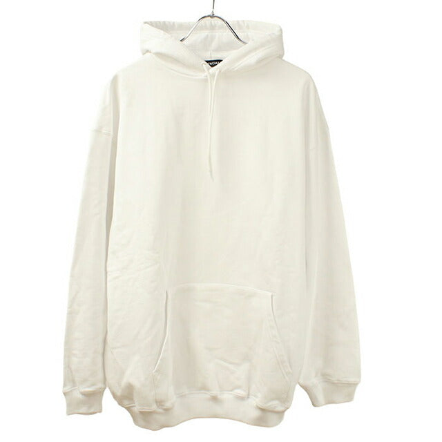中古 バレンシアガ パーカー メンズ ブランド BALENCIAGA バックロゴ フーディー 556143 ホワイト USDBG103655011