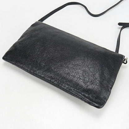 中古 バレンシアガ 斜め掛け ショルダーバッグ レディース ブランド BALENCIAGA ジャイアントエンベロープ レザー 327079 1000 ブラック USDBG107466011