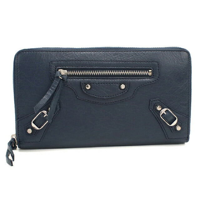 Used Balenciaga long wallet round zipper unisex brand BALENCIAGA classic Continental zip wallet 253036 USDBG114827011