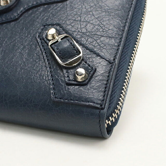 Used Balenciaga long wallet round zipper unisex brand BALENCIAGA classic Continental zip wallet 253036 USDBG114827011