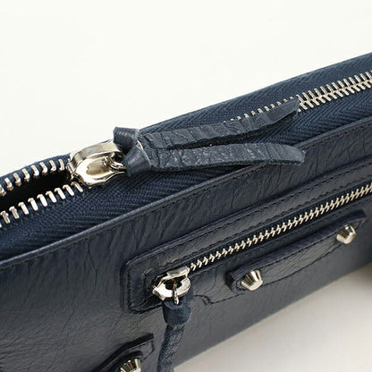 Used Balenciaga long wallet round zipper unisex brand BALENCIAGA classic Continental zip wallet 253036 USDBG114827011