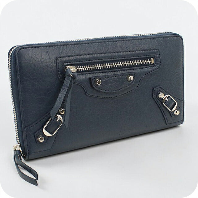 Used Balenciaga long wallet round zipper unisex brand BALENCIAGA classic Continental zip wallet 253036 USDBG114827011