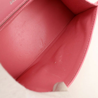 中古 バレンシアガ ハンドバッグ レディース ブランド BALENCIAGA アワーグラス スモール レザー 593546 ピンク USDBG115958011