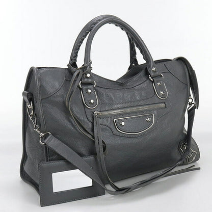 二手 Balenciaga 手提包 女士品牌 BALENCIAGA 经典金属边缘 City 2WAY 皮革 390154 D9422 1559 USDBG94187011
