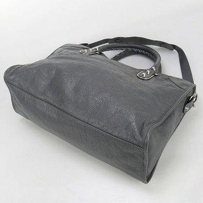 二手 Balenciaga 手提包 女士品牌 BALENCIAGA 经典金属边缘 City 2WAY 皮革 390154 D9422 1559 USDBG94187011