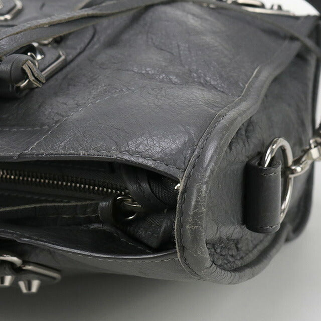 二手 Balenciaga 手提包 女士品牌 BALENCIAGA 经典金属边缘 City 2WAY 皮革 390154 D9422 1559 USDBG94187011