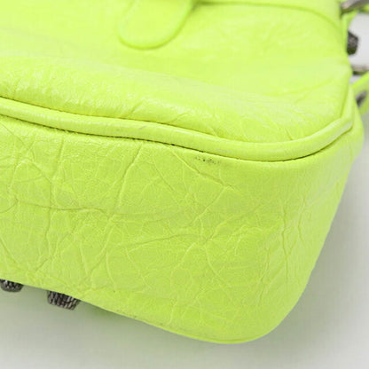 二手 Balenciaga 手提包 女士品牌 BALENCIAGA Neo Cagoule 2WAY 皮革 751523 黄色包 USDBG94878011