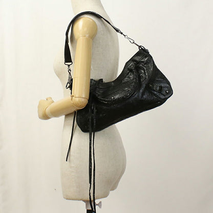 中古 バレンシアガ ハンドバッグ レディース ブランド BALENCIAGA 2WAY レザー 103203 ブラック バッグ USDBG95152011