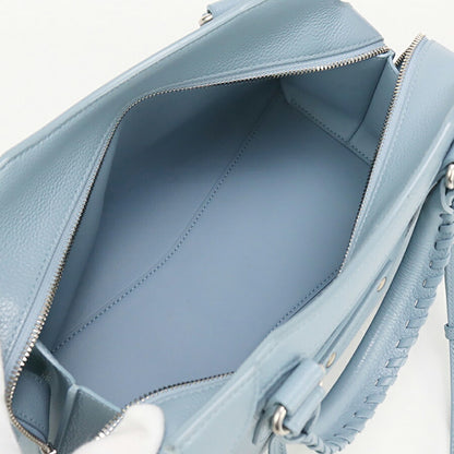 中古 バレンシアガ ハンドバッグ レディース ブランド BALENCIAGA 2WAYハンドバッグ レザー 638521 ブルー バッグ USDBG95671011