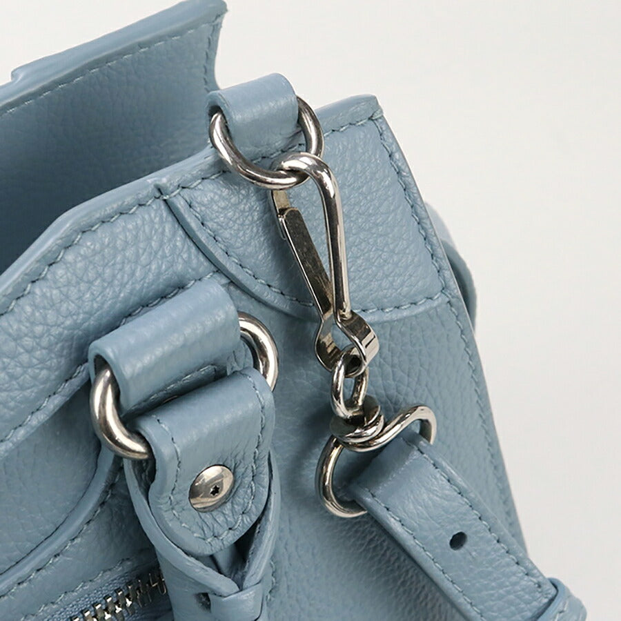 中古 バレンシアガ ハンドバッグ レディース ブランド BALENCIAGA 2WAYハンドバッグ レザー 638521 ブルー バッグ USDBG95671011