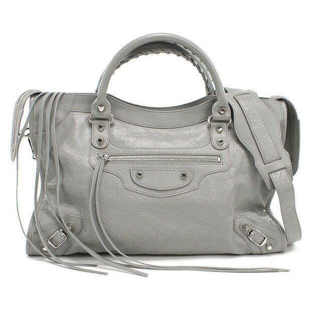中古 バレンシアガ ハンドバッグ レディース ブランド BALENCIAGA 2WAYハンドバッグ 505550 グレー バッグ USDBG96398011