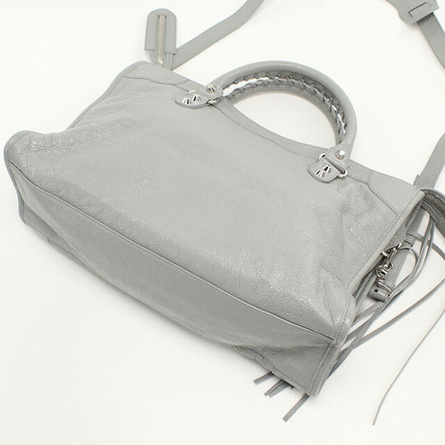 中古 バレンシアガ ハンドバッグ レディース ブランド BALENCIAGA 2WAYハンドバッグ 505550 グレー バッグ USDBG96398011
