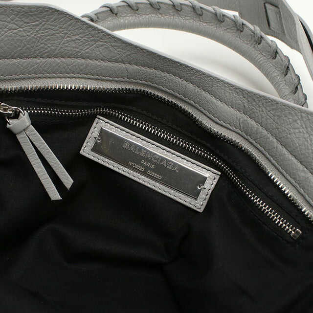 中古 バレンシアガ ハンドバッグ レディース ブランド BALENCIAGA 2WAYハンドバッグ 505550 グレー バッグ USDBG96398011