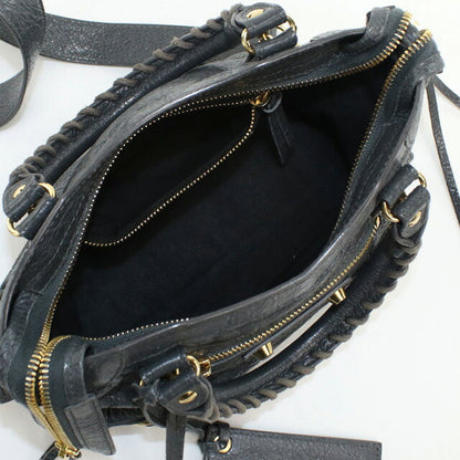 中古 バレンシアガ ハンドバッグ レディース ブランド BALENCIAGA クラシック ミニシティ 2WAY レザー 300295 ブラック バッグ USDBG96399011