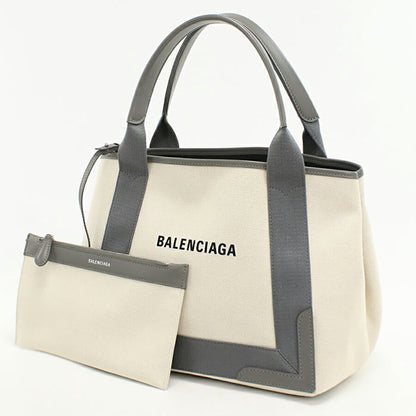 中古 バレンシアガ トートバッグ レディース ブランド BALENCIAGA ネイビーカバ スモール 339933 バッグ USDBG96584011