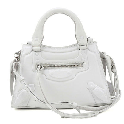 中古 バレンシアガ ハンドバッグ レディース ブランド BALENCIAGA ネオクラシック シティ ミニ レザー 638524 ホワイト バッグ USDBG96695011