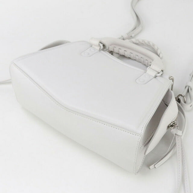 中古 バレンシアガ ハンドバッグ レディース ブランド BALENCIAGA ネオクラシック シティ ミニ レザー 638524 ホワイト バッグ USDBG96695011