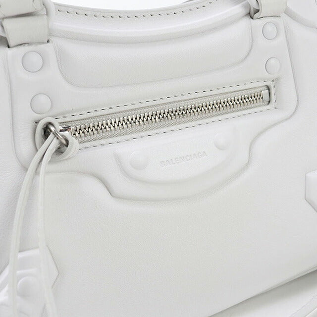 中古 バレンシアガ ハンドバッグ レディース ブランド BALENCIAGA ネオクラシック シティ ミニ レザー 638524 ホワイト バッグ USDBG96695011
