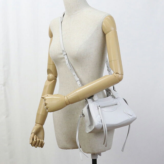 中古 バレンシアガ ハンドバッグ レディース ブランド BALENCIAGA ネオクラシック シティ ミニ レザー 638524 ホワイト バッグ USDBG96695011