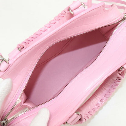 中古 バレンシアガ ハンドバッグ レディース ブランド BALENCIAGA ネオクラシックシティ ミニ 2WAYハンドバッグ レザー 638524 ピンク USDBG97182011