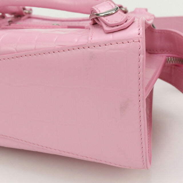 中古 バレンシアガ ハンドバッグ レディース ブランド BALENCIAGA ネオクラシックシティ ミニ 2WAYハンドバッグ レザー 638524 ピンク USDBG97182011