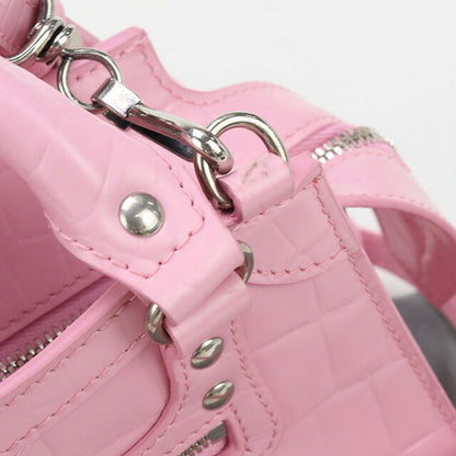 中古 バレンシアガ ハンドバッグ レディース ブランド BALENCIAGA ネオクラシックシティ ミニ 2WAYハンドバッグ レザー 638524 ピンク USDBG97182011