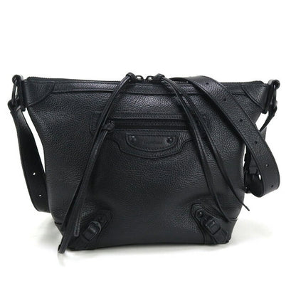 中古 バレンシアガ ショルダーバッグ レディース ブランド BALENCIAGA ネオクラシック レザー 689946 ブラック バッグ USDBG97254011