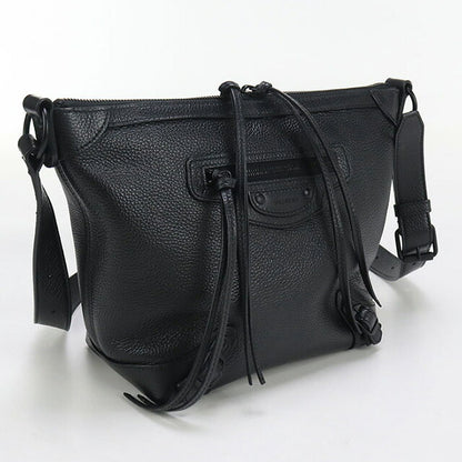 中古 バレンシアガ ショルダーバッグ レディース ブランド BALENCIAGA ネオクラシック レザー 689946 ブラック バッグ USDBG97254011