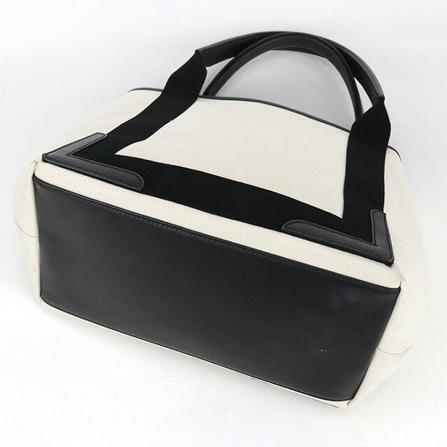 Used Balenciaga tote bag ladies brand BALENCIAGA navy hippo small 339933 white bag USDBG97952011