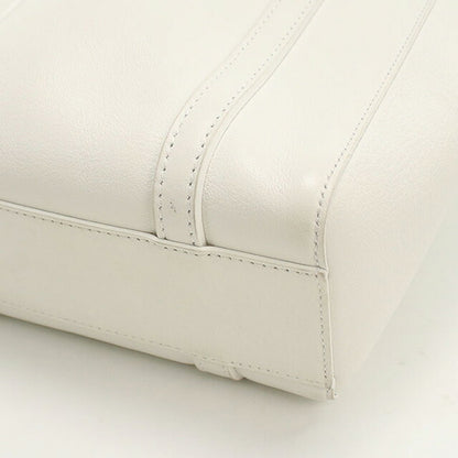 中古 バレンシアガ トートバッグ レディース ブランド BALENCIAGA エブリデイ 2WAY レザー 551815 ホワイト バッグ USDBG98348011