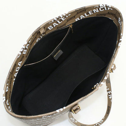 中古 バレンシアガ トートバッグ レディース ブランド BALENCIAGA バレンシアガシグネチャー 702698 210DH 2762 ブラウン バッグ USDBG98882011