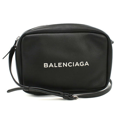 二手 Balenciaga 单肩包 男女通用品牌 BALENCIAGA 日常相机包 皮革 489812 D6W2N 1000 黑色 USDBG98992011