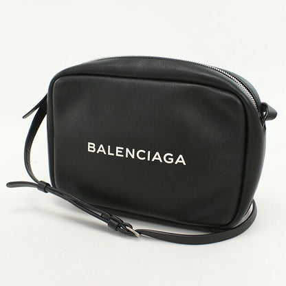 二手 Balenciaga 单肩包 男女通用品牌 BALENCIAGA 日常相机包 皮革 489812 D6W2N 1000 黑色 USDBG98992011