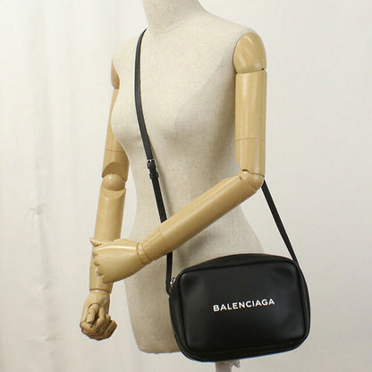 二手 Balenciaga 单肩包 男女通用品牌 BALENCIAGA 日常相机包 皮革 489812 D6W2N 1000 黑色 USDBG98992011