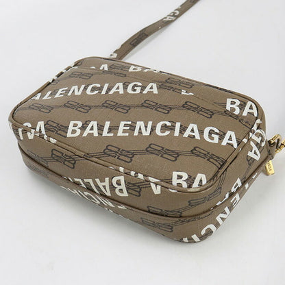 中古 バレンシアガ 斜め掛け ショルダーバッグ レディース ブランド BALENCIAGA BBモノグラム 702701 210HA 2769 ブラウン バッグ USDBG99483011