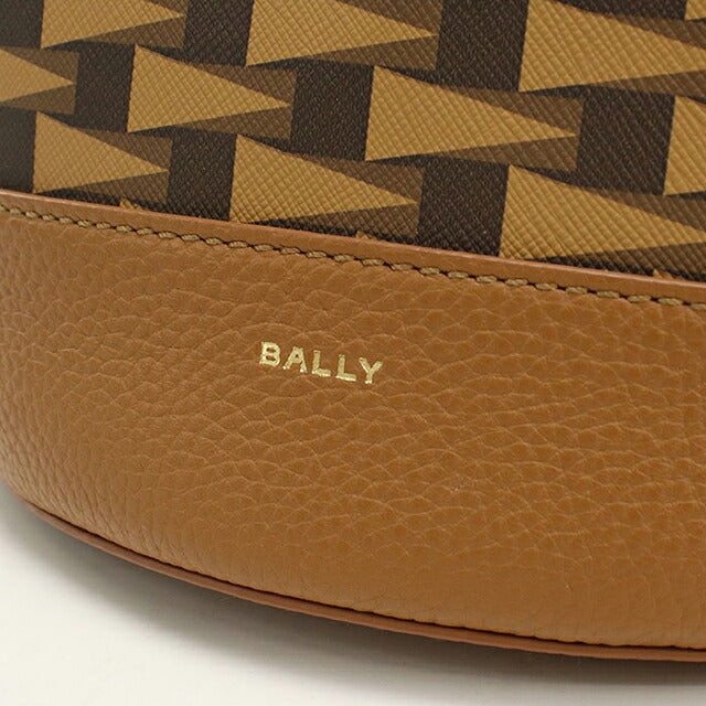 中古 バリー トートバッグ レディース ブランド BALLY 2WAY ブラウン USDBLY114780011