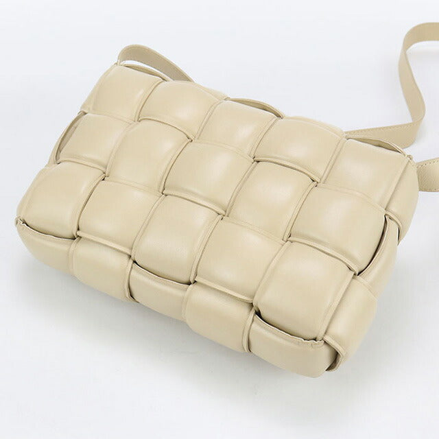 中古 ボッテガヴェネタ 斜め掛け ショルダーバッグ レディース BOTTEGA VENETA イントレチャート パデット カセット 591970 VCQR1 9782 USDBO100260011