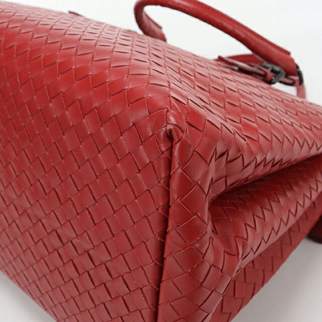 二手 Bottega Veneta 手提包 女士品牌 BOTTEGA VENETA 罗马 Intrecciato 皮革 红色 USDBO103836011