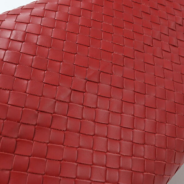 二手 Bottega Veneta 手提包 女士品牌 BOTTEGA VENETA 罗马 Intrecciato 皮革 红色 USDBO103836011