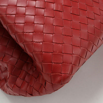 二手 Bottega Veneta 手提包 女士品牌 BOTTEGA VENETA 罗马 Intrecciato 皮革 红色 USDBO103836011