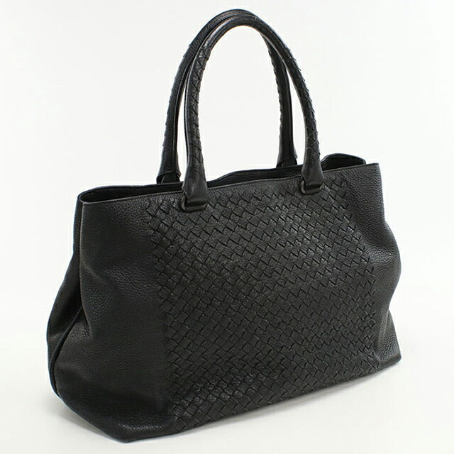二手 Bottega Veneta 手提包 男士品牌 BOTTEGA VENETA Intrecciato 皮革黑色包 USDBO103937011
