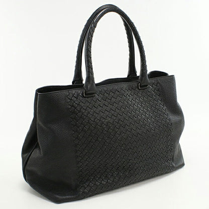 二手 Bottega Veneta 手提包 男士品牌 BOTTEGA VENETA Intrecciato 皮革黑色包 USDBO103937011